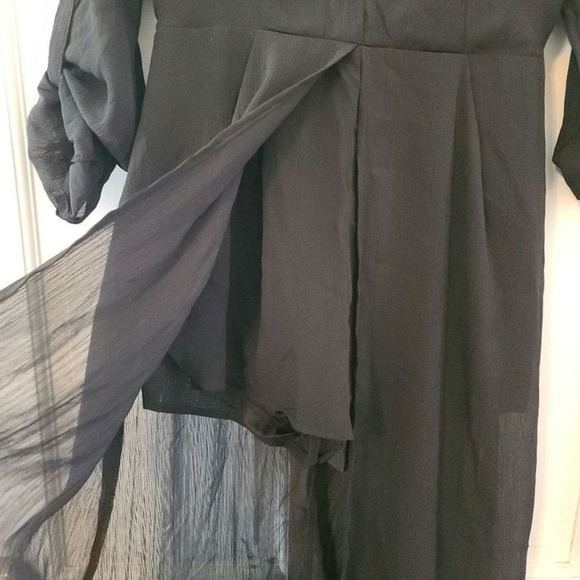 Xtaren Black Layered Shorts Romper New With Tags - Picture 6 of 6